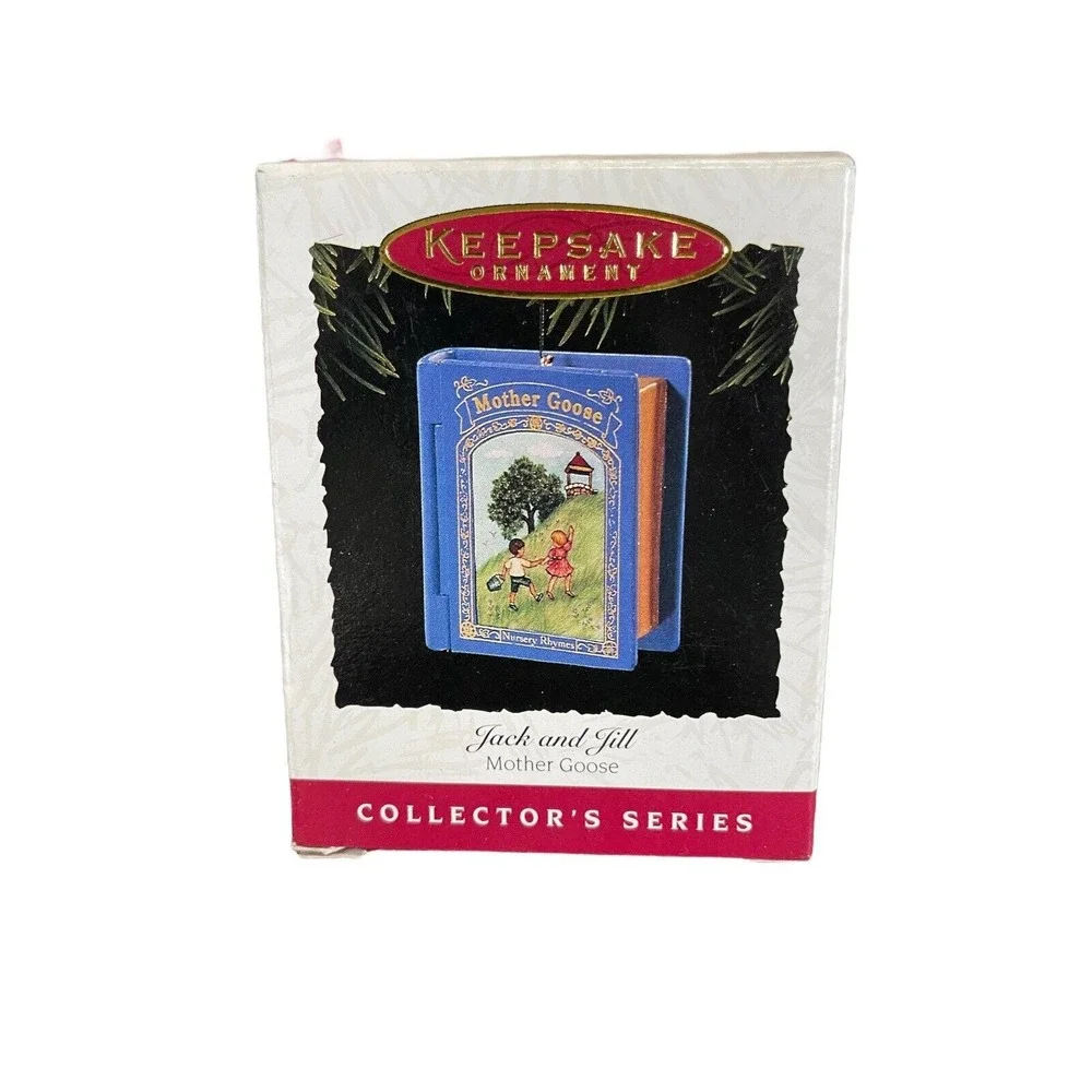 1995 Hallmark Keepsake Ornament Jack and Jill Mother Goose Collector's Series